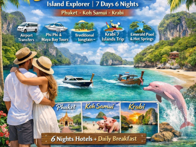 Phuket – Koh Samui – Krabi | 7 Days / 6 Nights